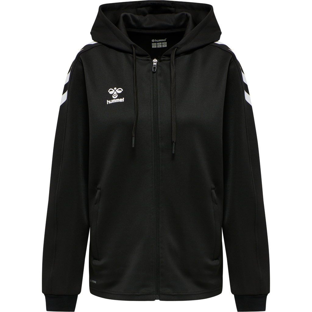 hmlCORE XK POLY ZIP HOOD SWEAT WOMA